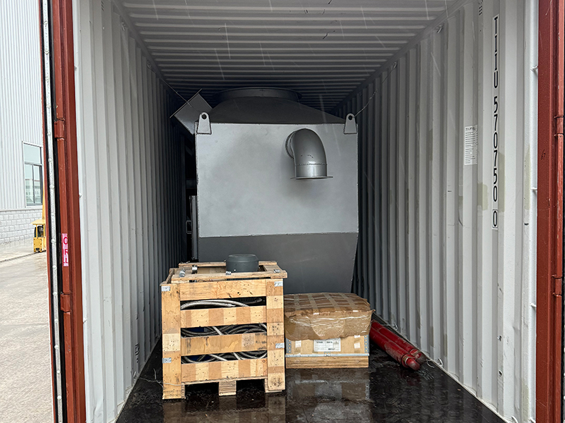 发货（马来西亚）1.68×9.2米烘干机